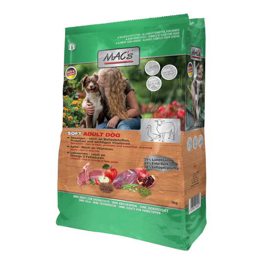 MAC's Soft Adult Grain Free Lamb - 3 x 5 kg