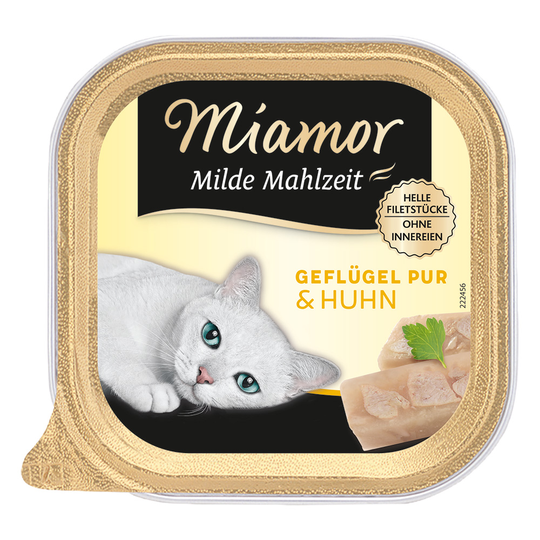 Miamor Mild Meal siipikarja & kana 16 x 100 g - siipikarja & kana