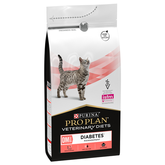 Purina Pro Plan Veterinary Diets Feline DM ST/OX - Diabetes Management - 1.5 kg