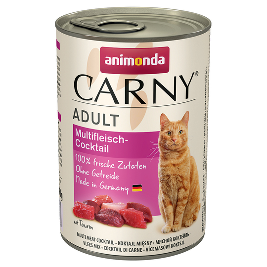 Animonda Carny Adult-lajitelmat 12 x 400 g - lihalautanen