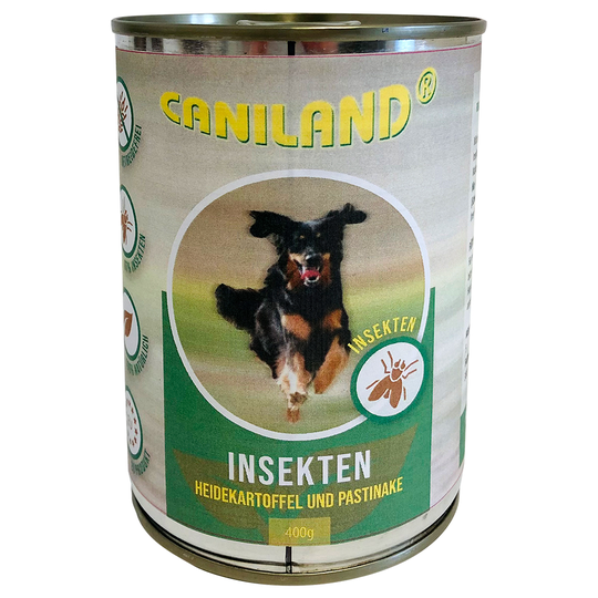 Caniland Insects -märkäruoka - peruna & palsternakka 400 g