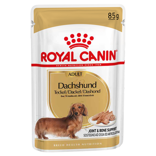 10 x 85 g / 12 x 85 g Royal Canin Breed erikoishintaan! - Dachshund Mousse (12 x 85 g)