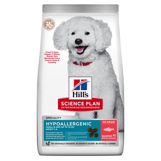 Hill's Science Plan Adult Hypoallergenic Small & Mini lohi - 6 kg