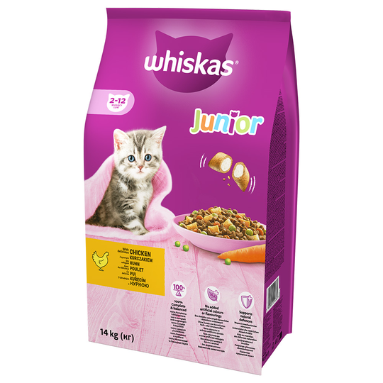 Whiskas Junior Chicken 14 kg