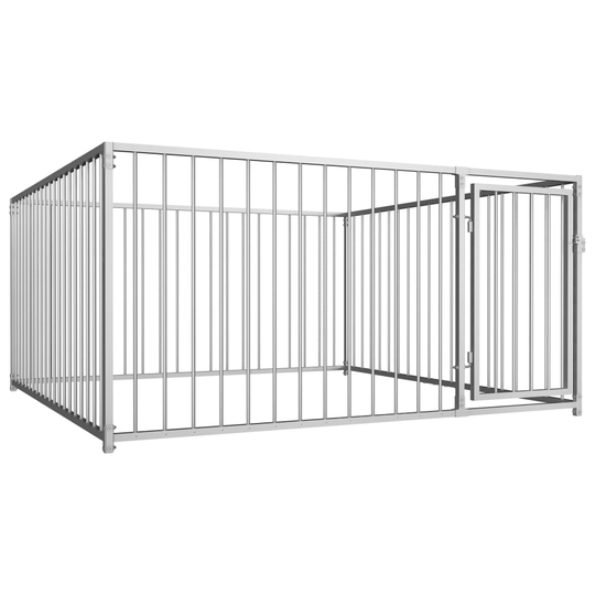 vidaXL Koiran ulkohäkki 200x200x100 cm