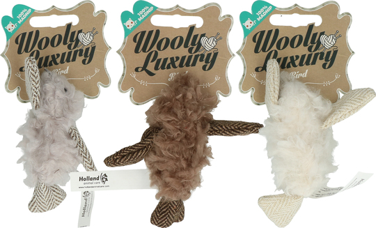 Wooly Bird -lelu sis. kissanminttua