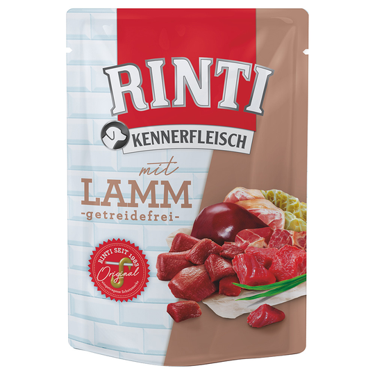 RINTI Pouches -säästöpakkaus 20 x 400 g - lammas