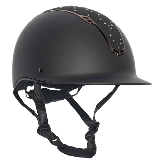 Ratsastuskypärä IRHOlania Crystal Black-Black (XXS-S)