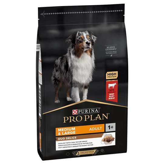 PURINA PRO PLAN Duo Délice Beef & Rice - 10 kg