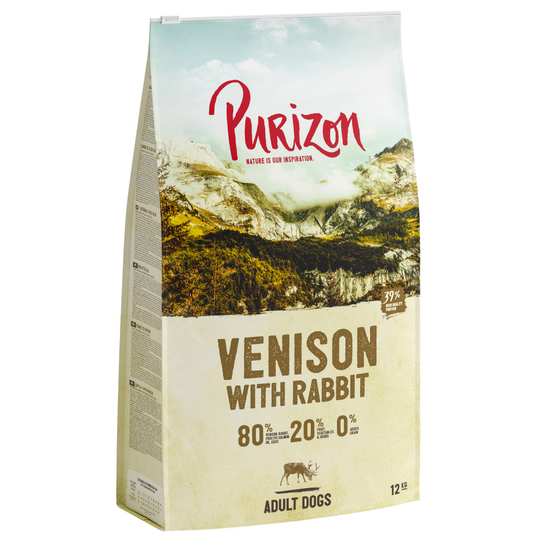 Purizon Venison & Rabbit Adult - viljaton - 12 kg