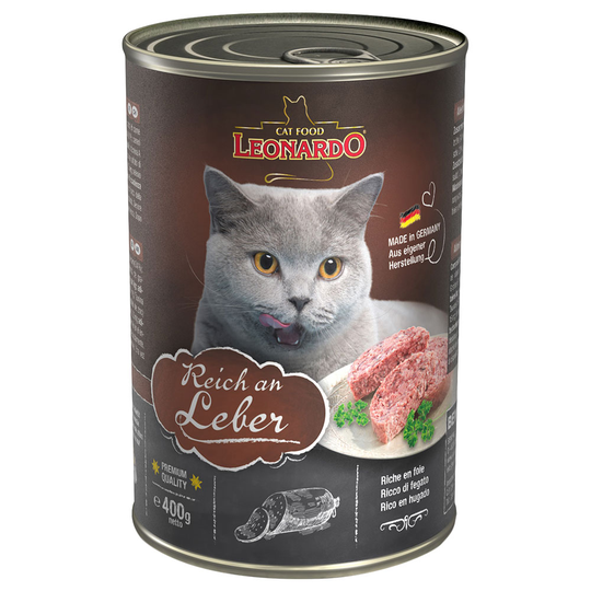 Leonardo All Meat 6 x 400 g - maksa