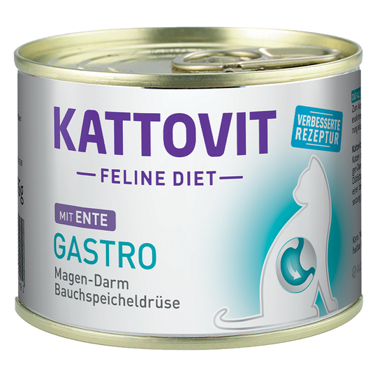 Kattovit Gastro 185 g purkeissa - 12 x 185 g ankka