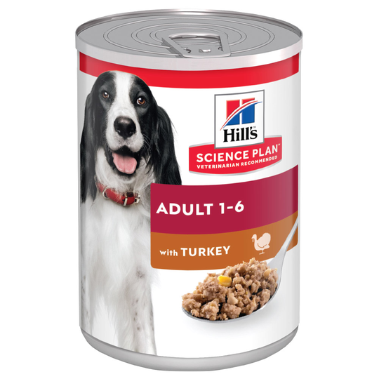 Hill's Science Plan -säästöpakkaus 24 x 370 g - Adult kalkkuna