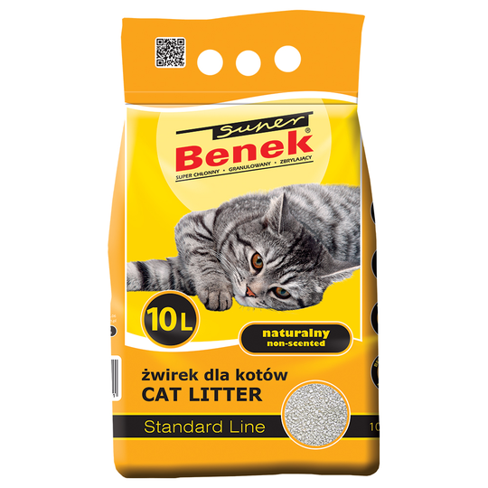Super Benek Natural - 10 l (noin 8 kg)