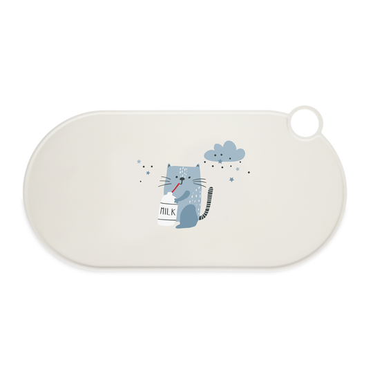 TIAKI Milky Kitty -kupinalusta silikonia - P 50 x L 25 cm