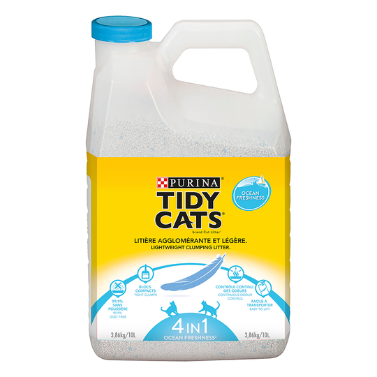 Purina Tidy Cats Lightweight Ocean Freshness paakkuuntuva kissanhiekka - 20 l