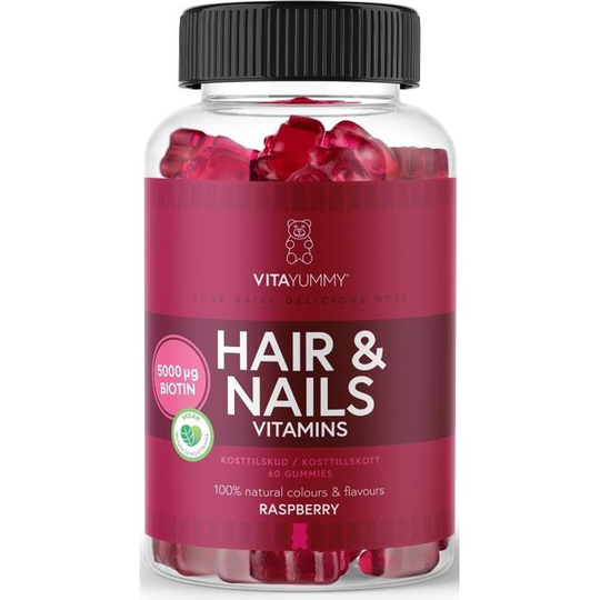 VitaYummy - Hair&Nails Vitaminer 60 Pcs