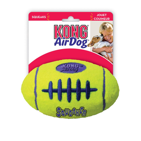 KONG Football Tennis - vinkulelu - Large (19 cm x 10 cm)