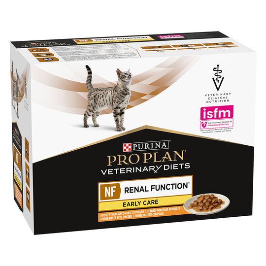 Purina Pro Plan Veterinary Diets Feline NF Early Care kana - 10 x 85 g