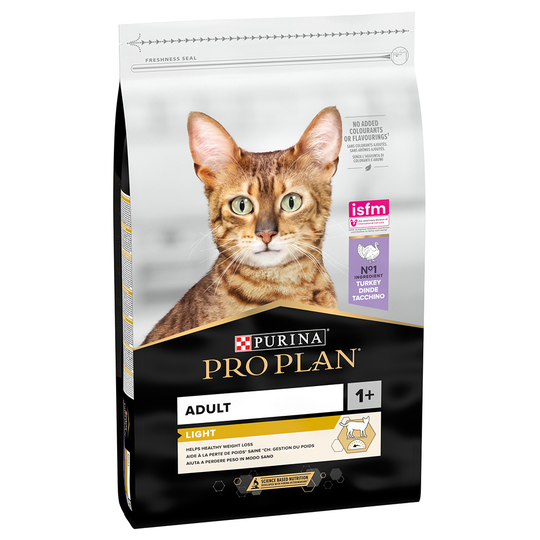 Pro Plan Light Adult Rich in Turkey - 10 kg