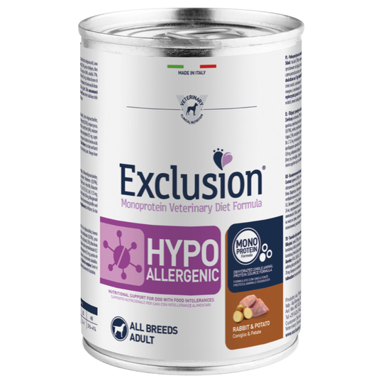 Exclusion Diet 6 x 400 g - Rabbit & Potato