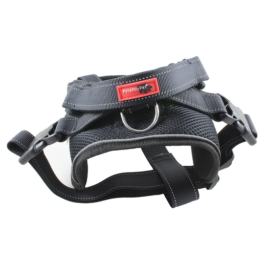Patentopet Dog Control -koiranvaljaat, musta - koko M: rinnanympärys 58-71 cm