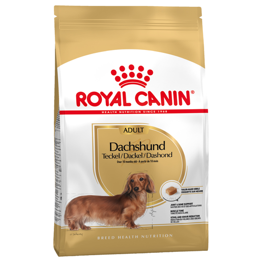 2 x zooPisteet: Royal Canin Breed 2 x jättipakkaus - 2 x 7,5 kg Dachshund Adult