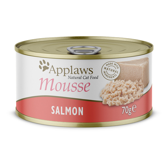 Applaws Mousse 6 x 70 g - lohi