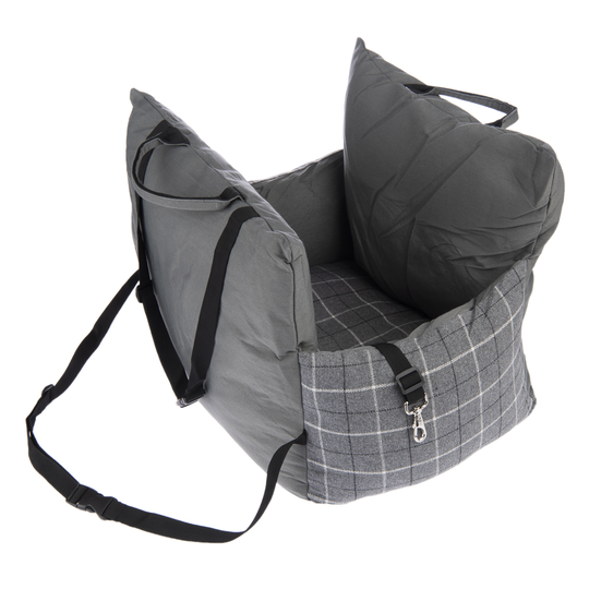 TIAKI Sleep & Travel kannettava autopeti - P 50 x L 42 x K 42 cm