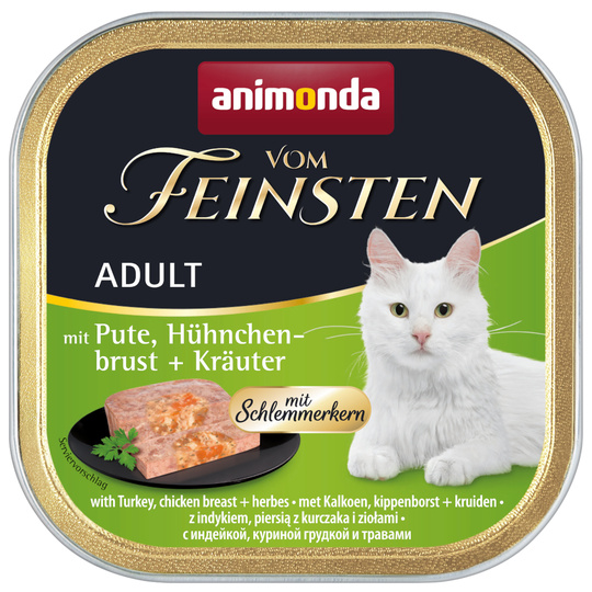 Animonda vom Feinsten Adult herkkutäytteellä 36 x 100 g - lajitelma: 3 makua