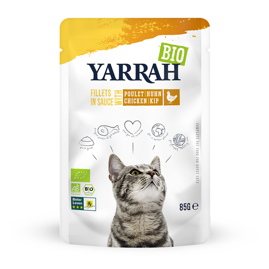Yarrah Bio Fillets in Sauce 14 x 85 g - luomukana