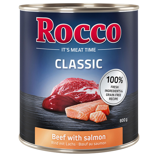 Rocco Classic 6 x 800 g - nauta ja lohi