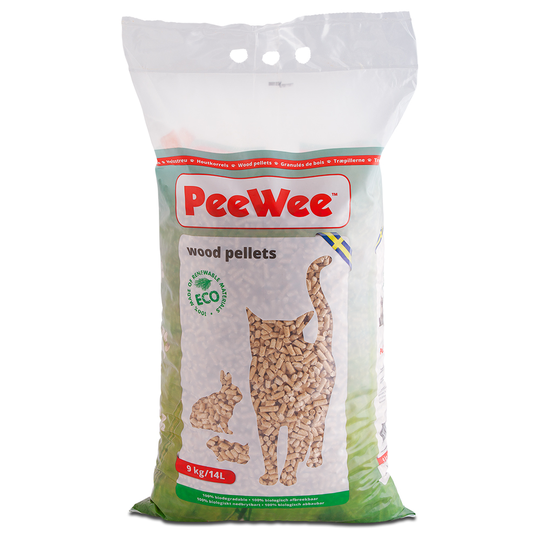 PeeWee EcoHȗs Starterspack - oheen: puukuivike, 9 kg