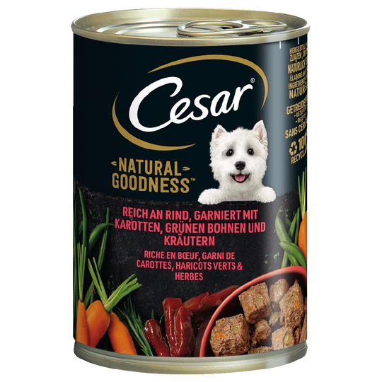 Cesar Natural Goodness - nauta (6 x 400 g)