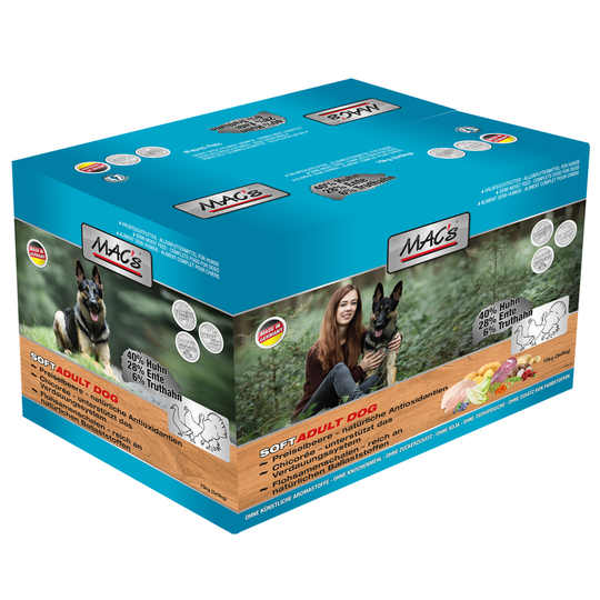 MAC's Soft Grain Free Chicken, Duck & Turkey - 3 x 5 kg
