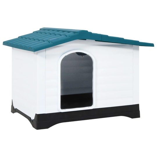 vidaXL Koirankoppi sininen 90,5x68x66 cm polypropeeni