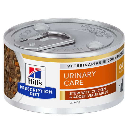 Hill´s Prescription Diet c/d Urinary Care - kana & kasvikset - 1 x 82 g
