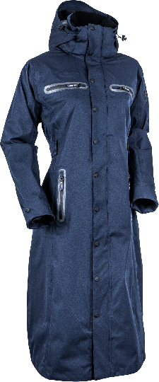 Uhip Trench Long Coat - Uhip Navy - Ilmainen toimitus (44)