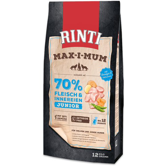 RINTI Max-i-mum Junior Chicken - 12 kg