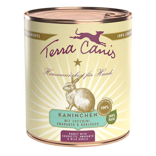 Terra Canis 6 x 800 g - kani, kesäkurpitsa, amarantti & karhunlaukka