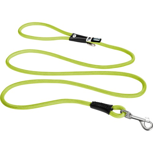 CURLI stretch comfort Talutushihna - Lime (180 cm x 10mm)