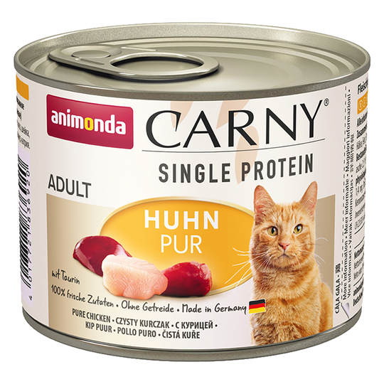 Animonda Carny Single Protein Adult 6 x 200 g - kana (24 x 200 g)