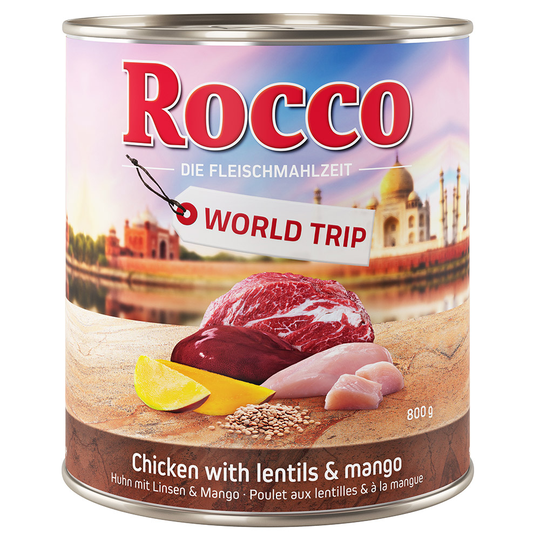 Rocco World Trip India - 6 x 800 g