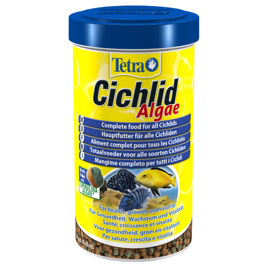Tetra Cichlid Algae -pellettiruoka - 500 ml