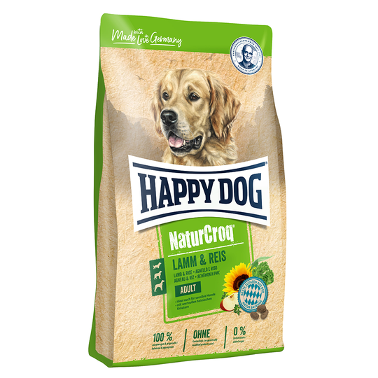 Happy Dog NaturCroq Lamb & Rice - 15 kg