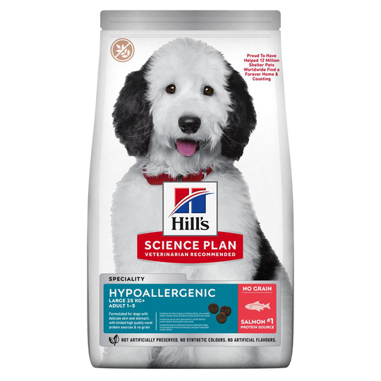 Hill's Science Plan Adult Hypoallergenic Large Breed lohi - 2 x 14 kg
