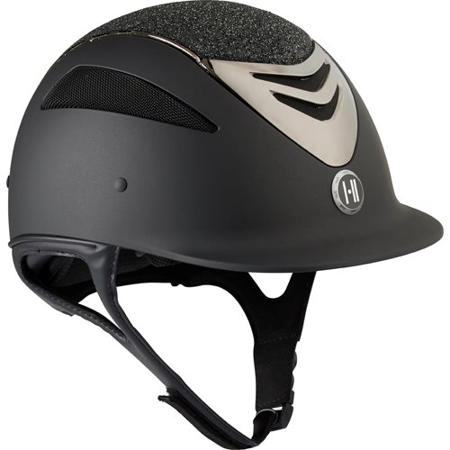 Ratsastuskypärä One K™ Defender Pro Matt Glitter Chrome - Ilmainen toimitus (1)