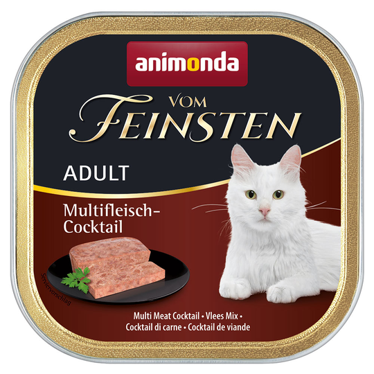 32 x 100 g Animonda vom Feinsten Adult: 26 + 6 kaupan päälle! - lihalautanen