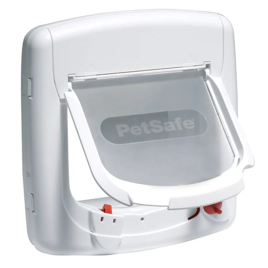 PetSafe Magneettinen 4-suuntainen kissanluukku Deluxe 400 valkoinen