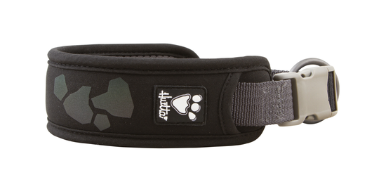 Hurtta Weekend Warrior -kaulapanta koiralle - korppi (55-65 cm)